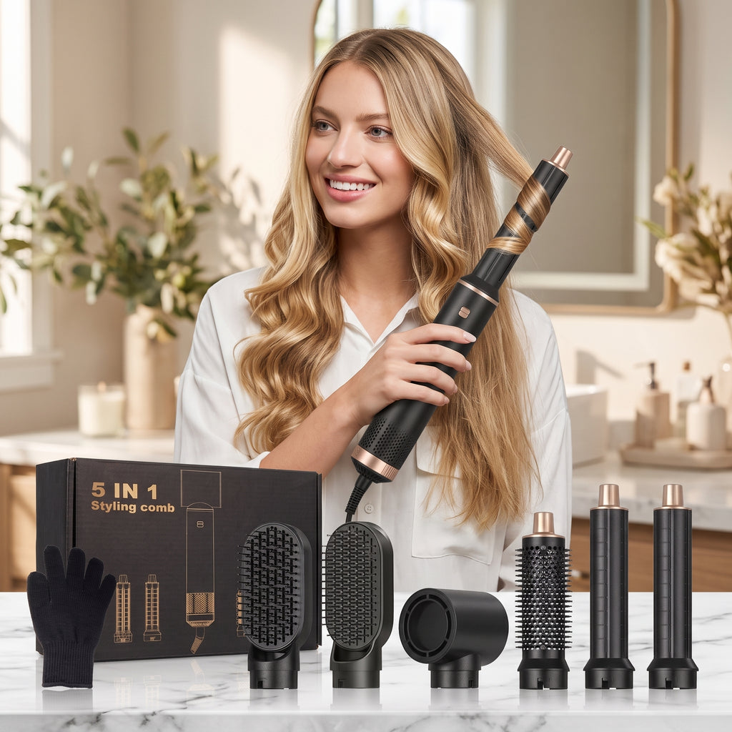 ZAVIO AirCurl: Twist Air Curler and Styling Set